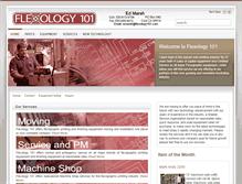 Tablet Screenshot of flexology101.com